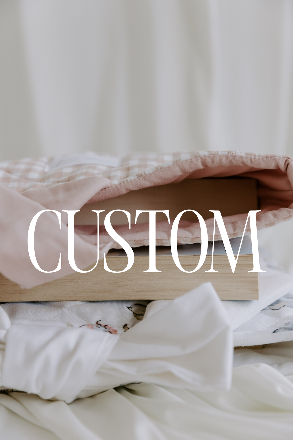 * Custom Order Book Sleeve