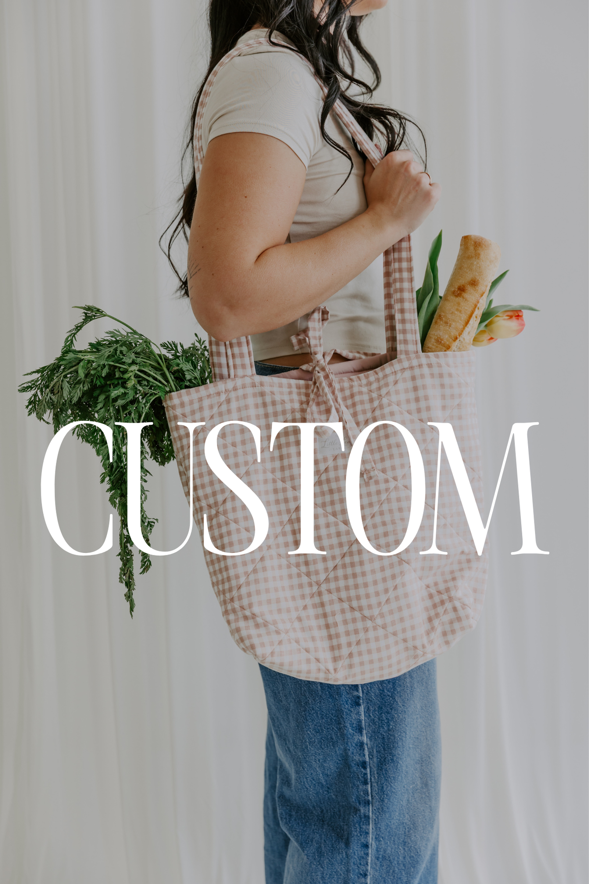 * Custom Market Tote