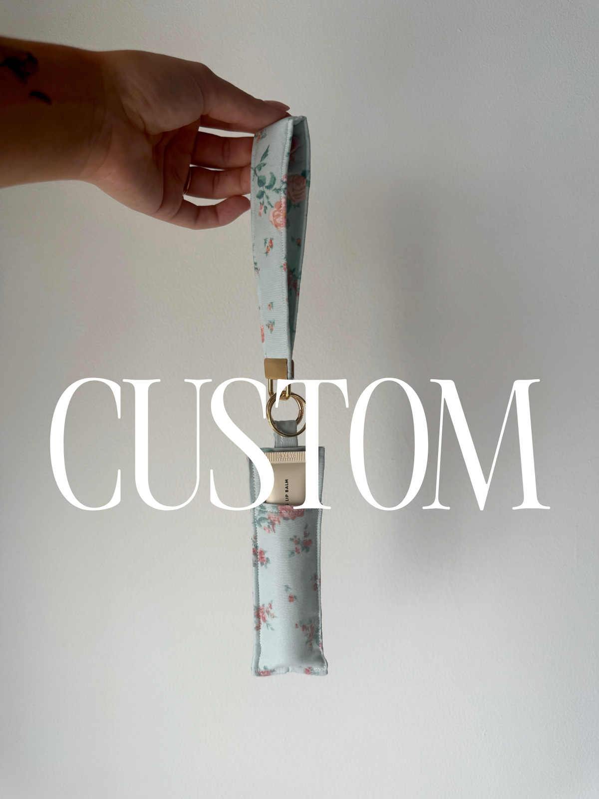 * Custom Lip Balm/Gloss Holder
