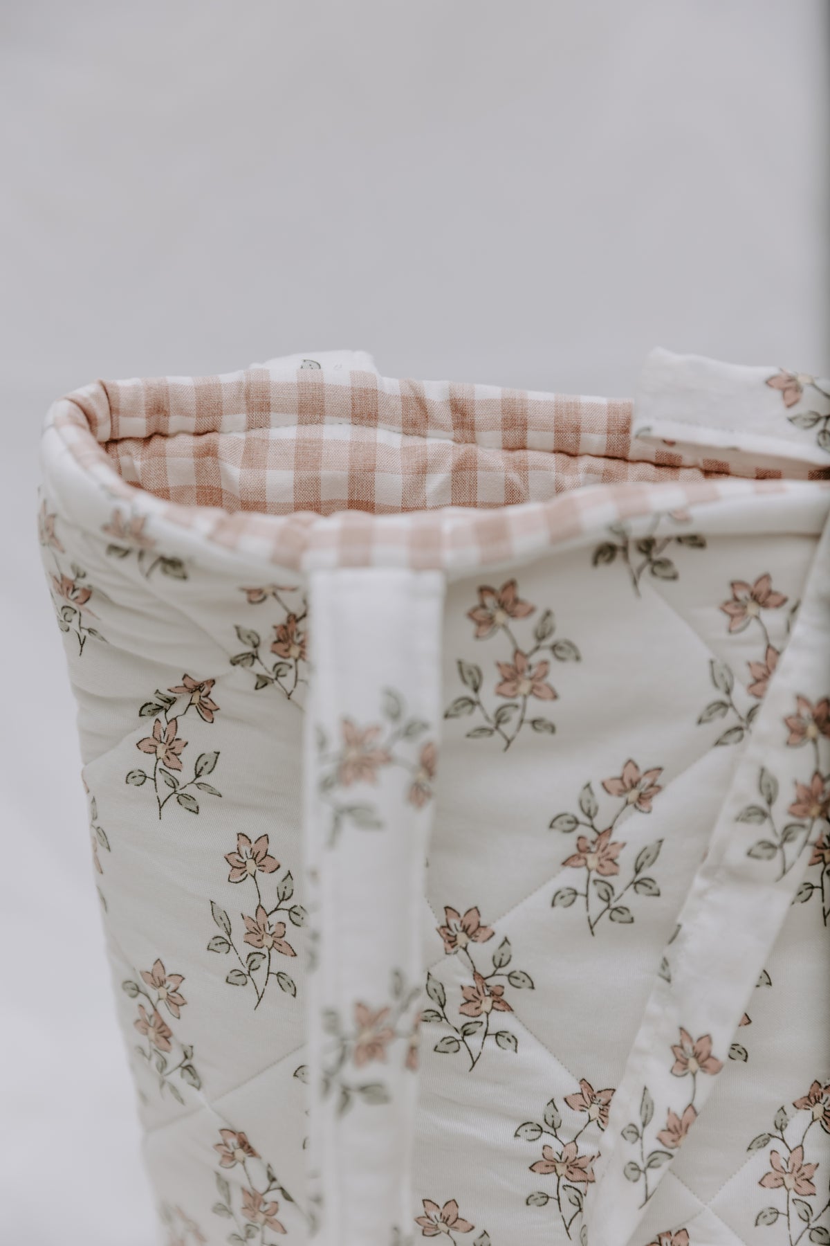 Blush Blossom Market Tote