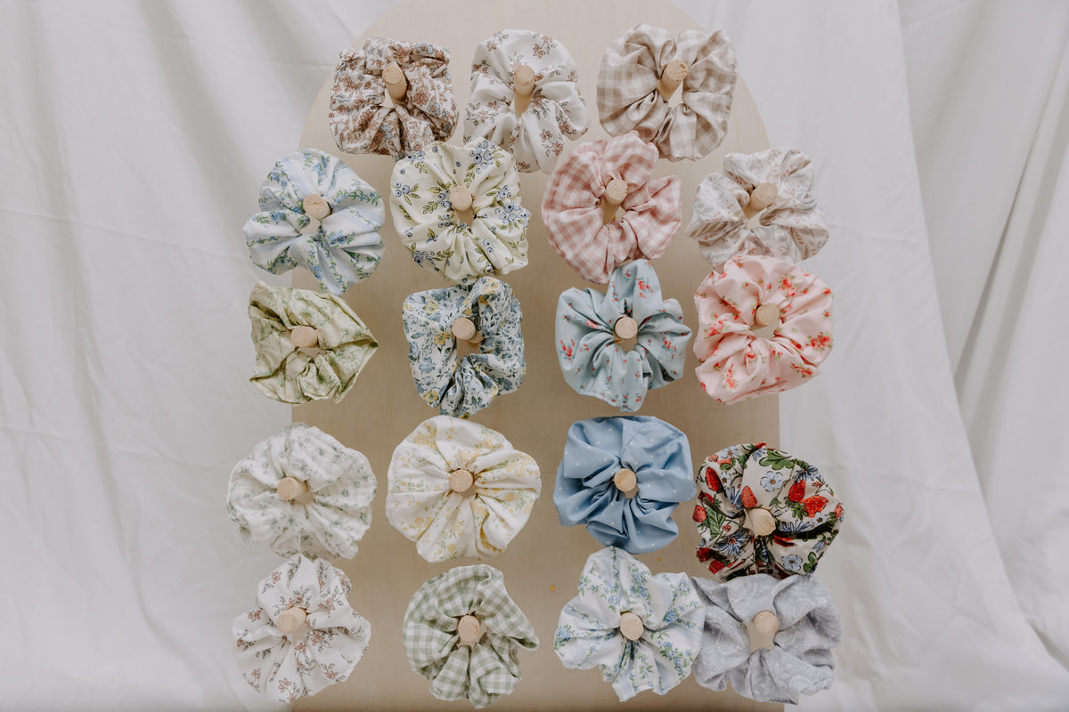 Sunday Bloom Scrunchie