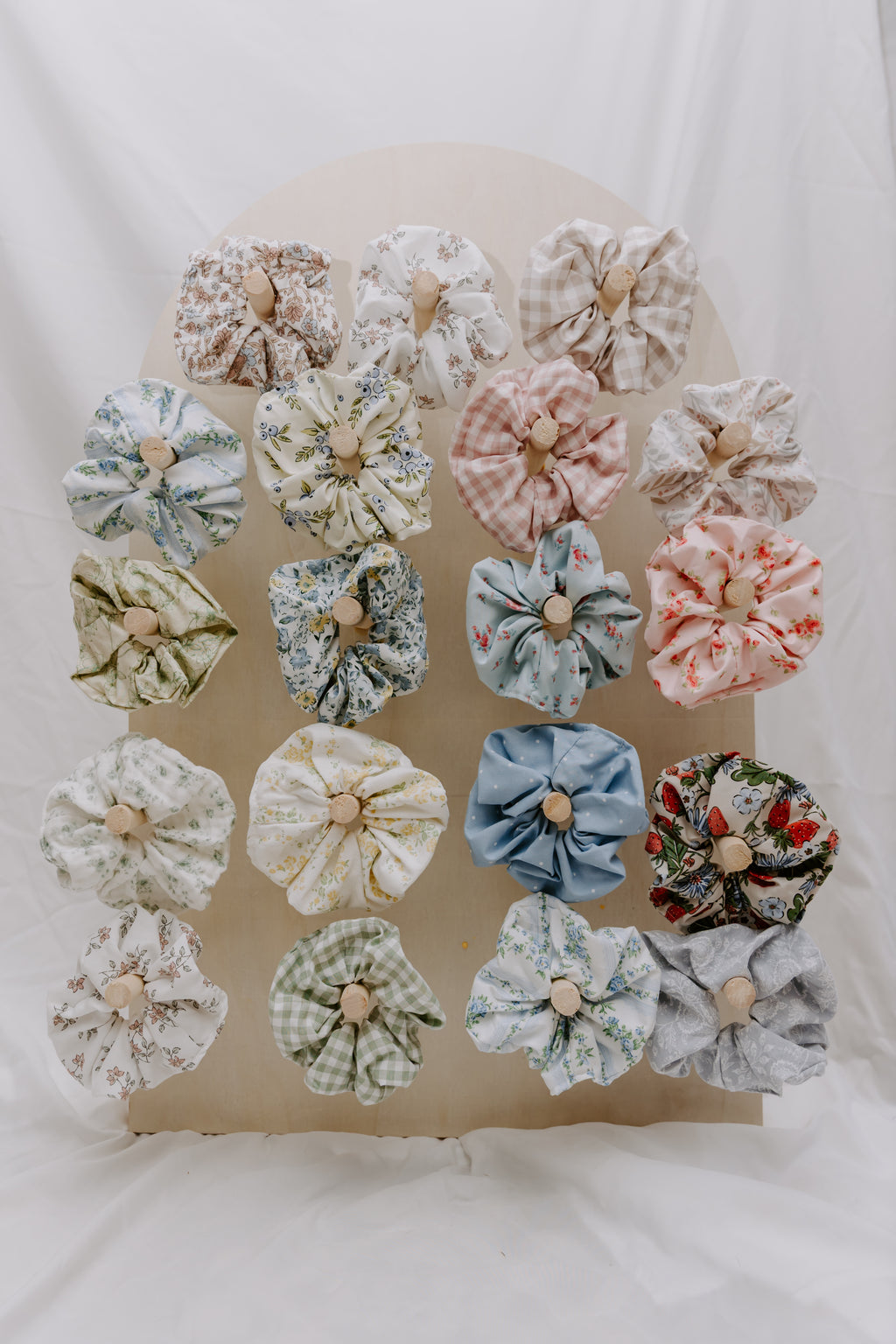 Garden Haze Scrunchie