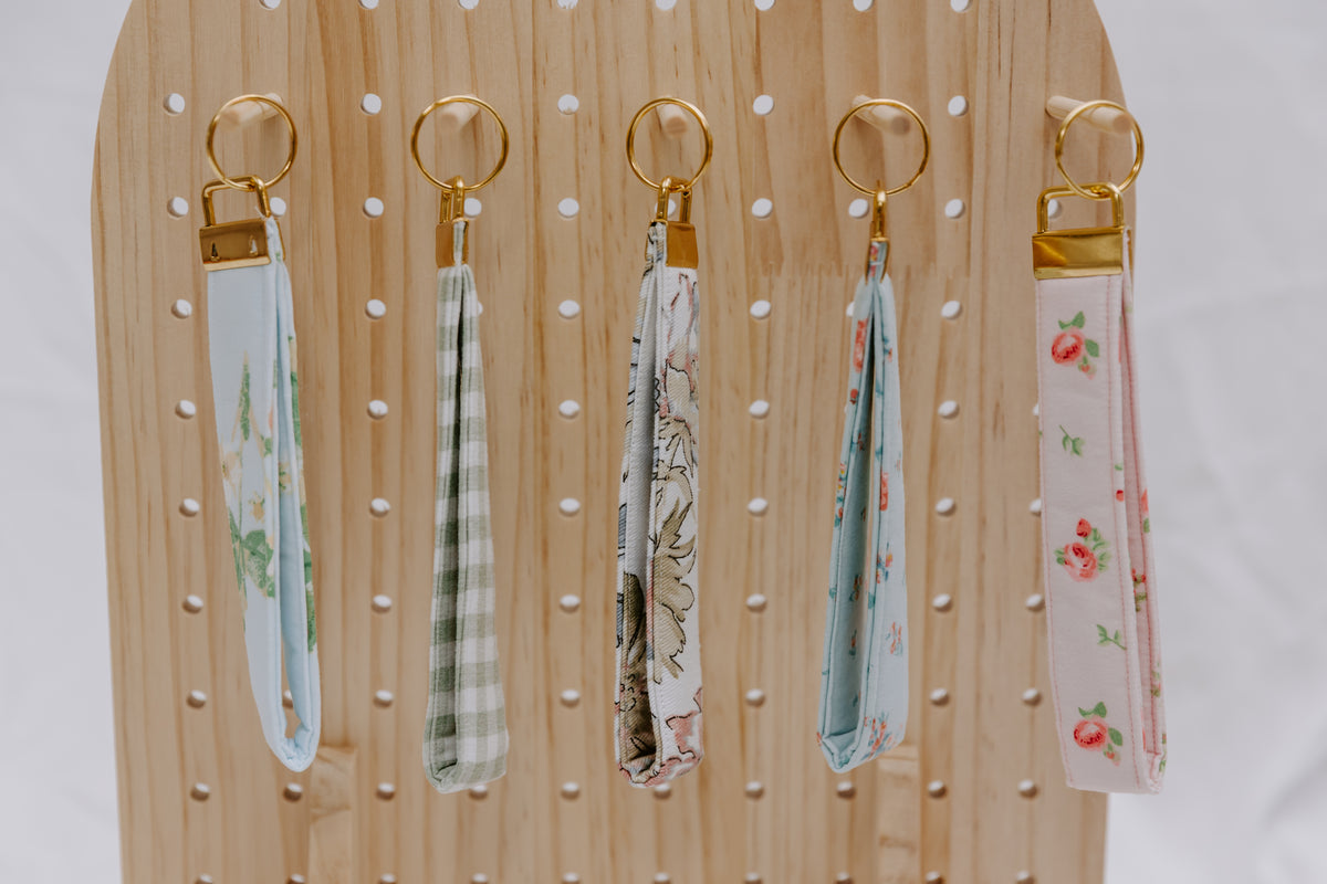 Strawberry Sky Wristlet