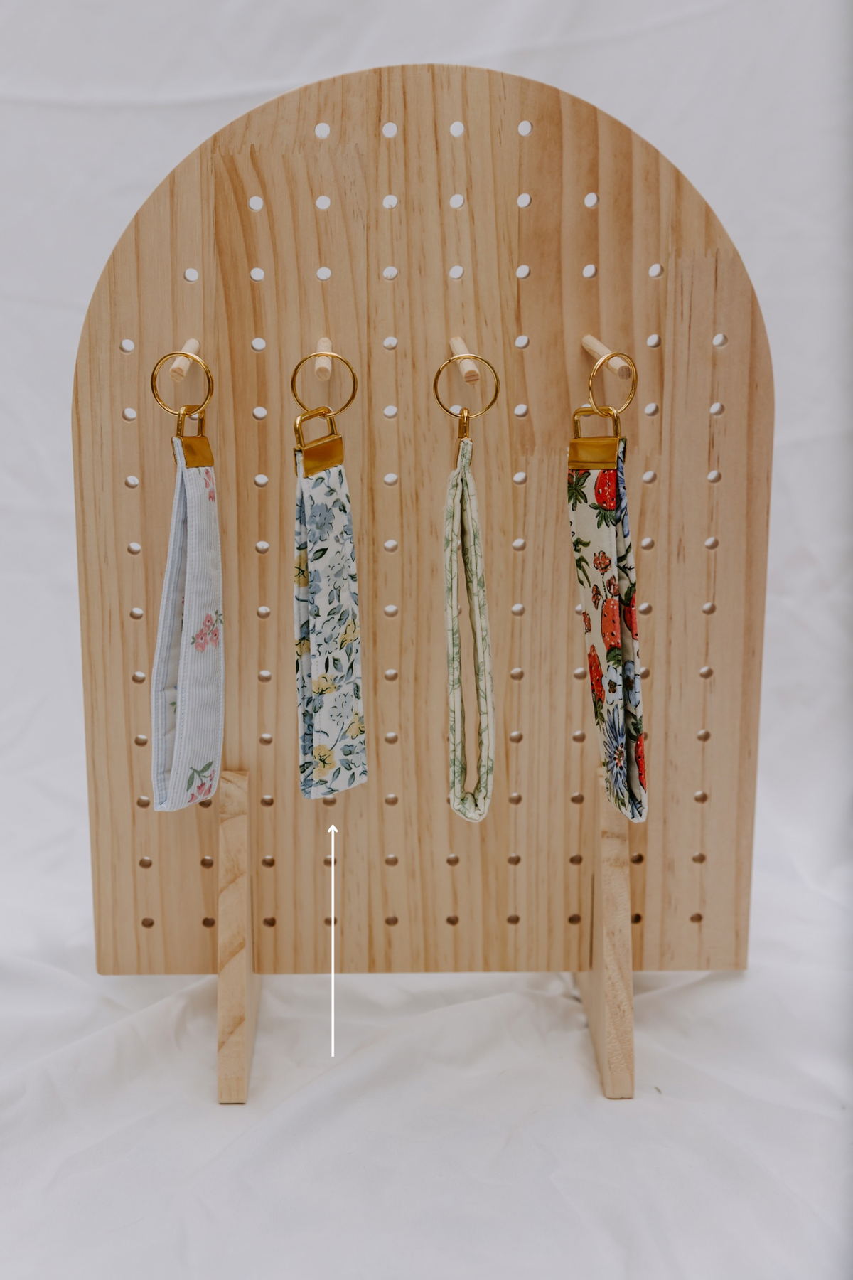 Blue Meadow Wristlet