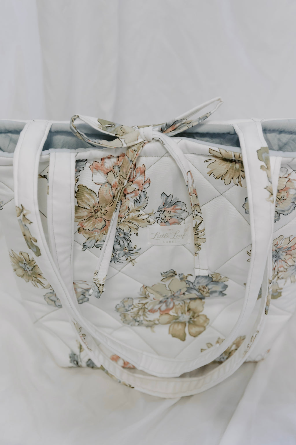 Vintage Botanical Market Tote