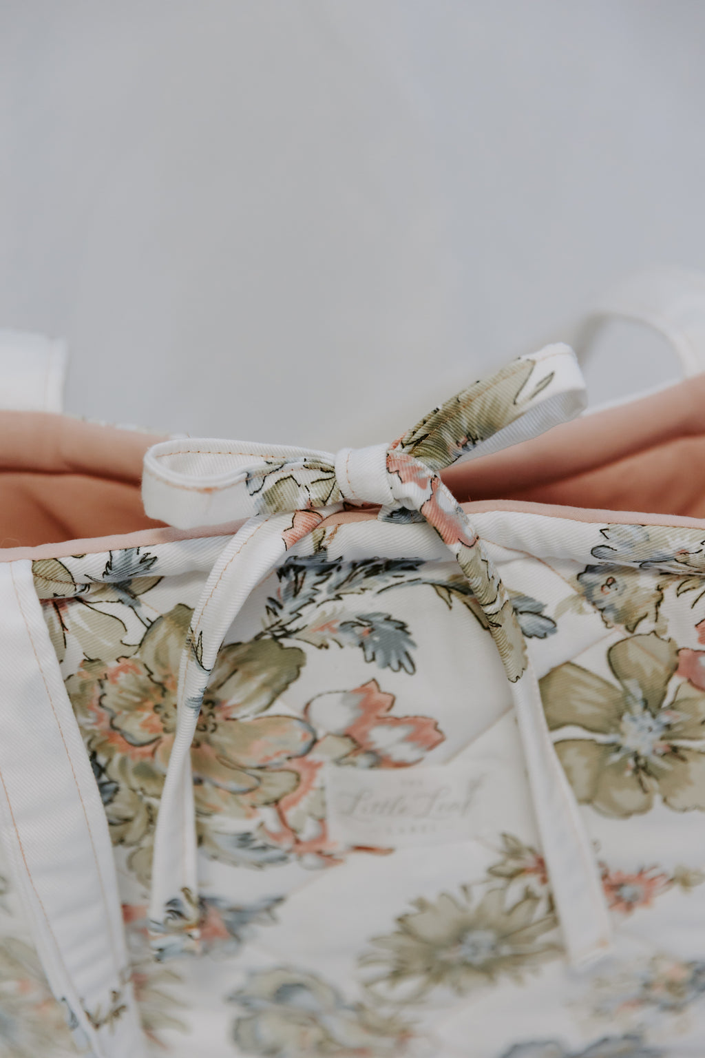 Vintage Botanical Market Tote