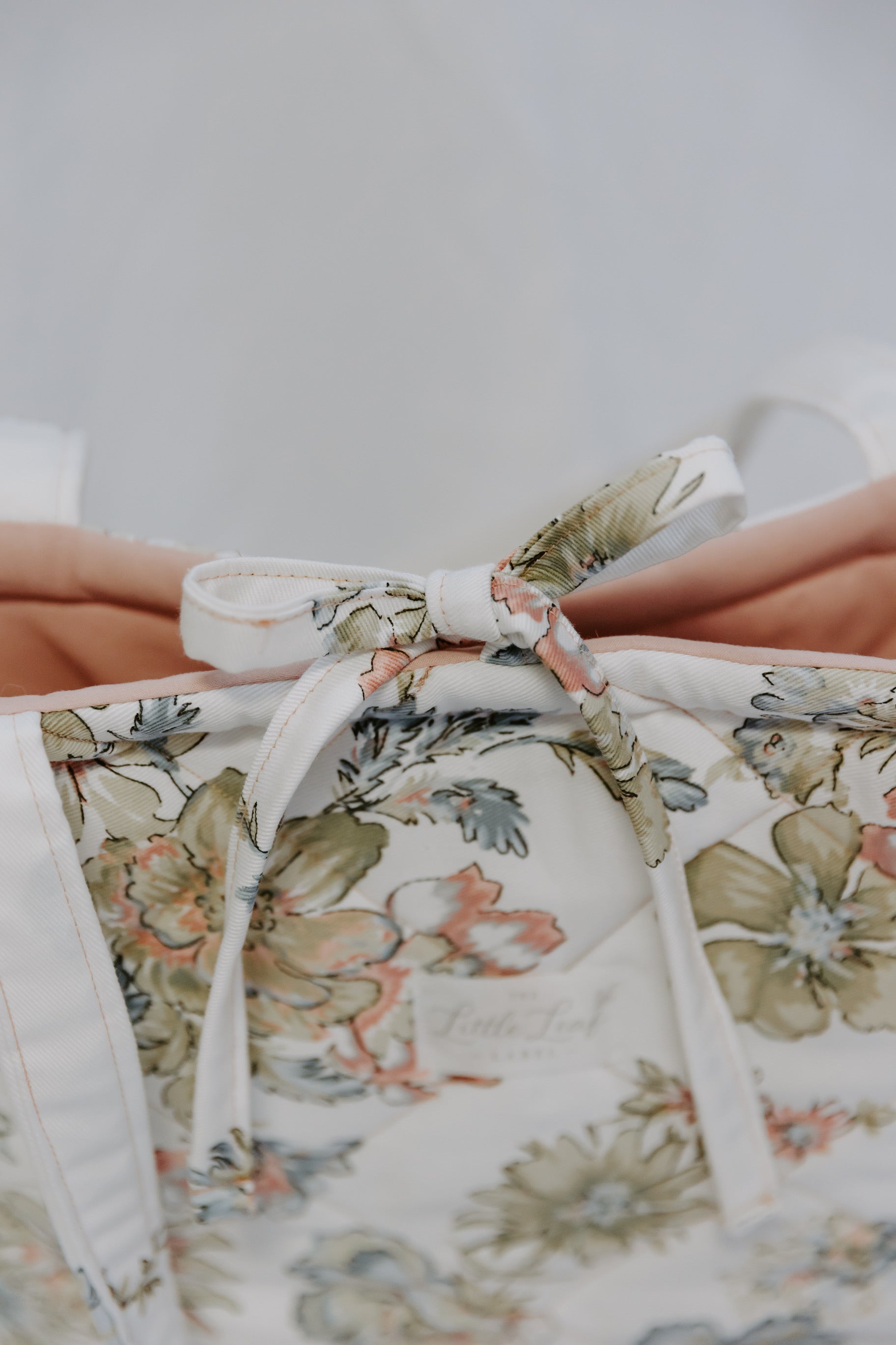 Vintage Botanical Market Tote