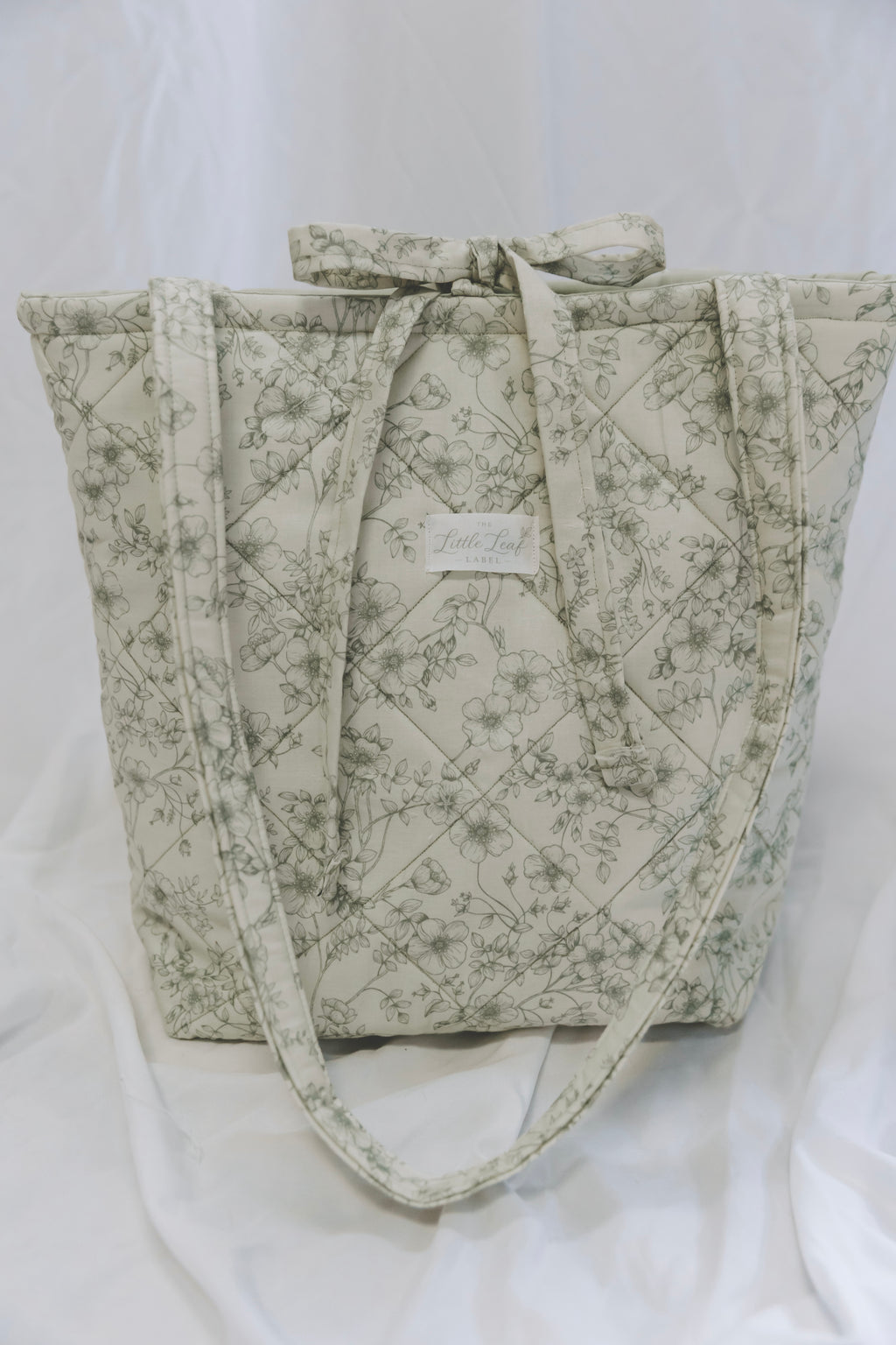 Sage Wildflower Market Tote