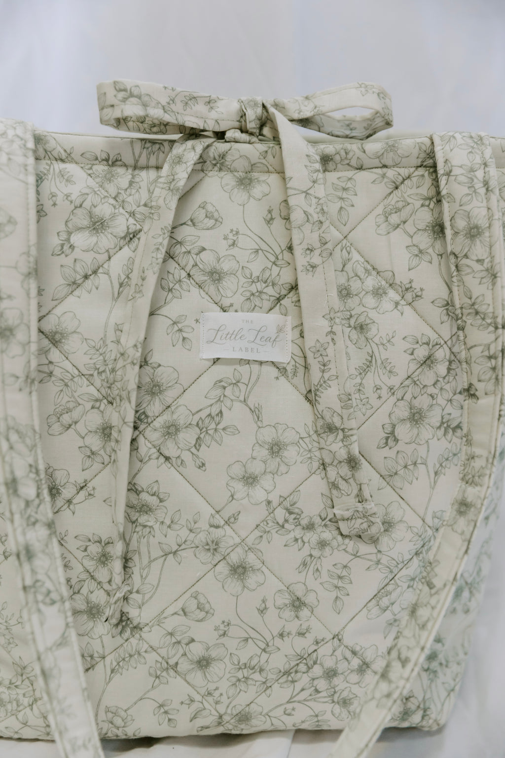 Sage Wildflower Market Tote