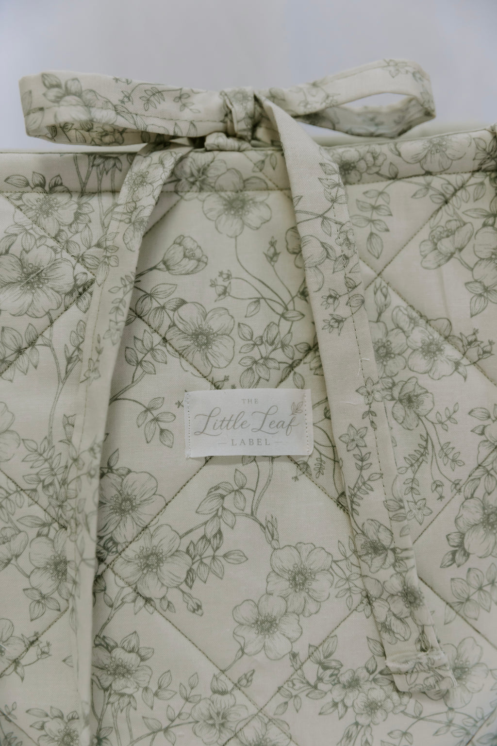 Sage Wildflower Market Tote