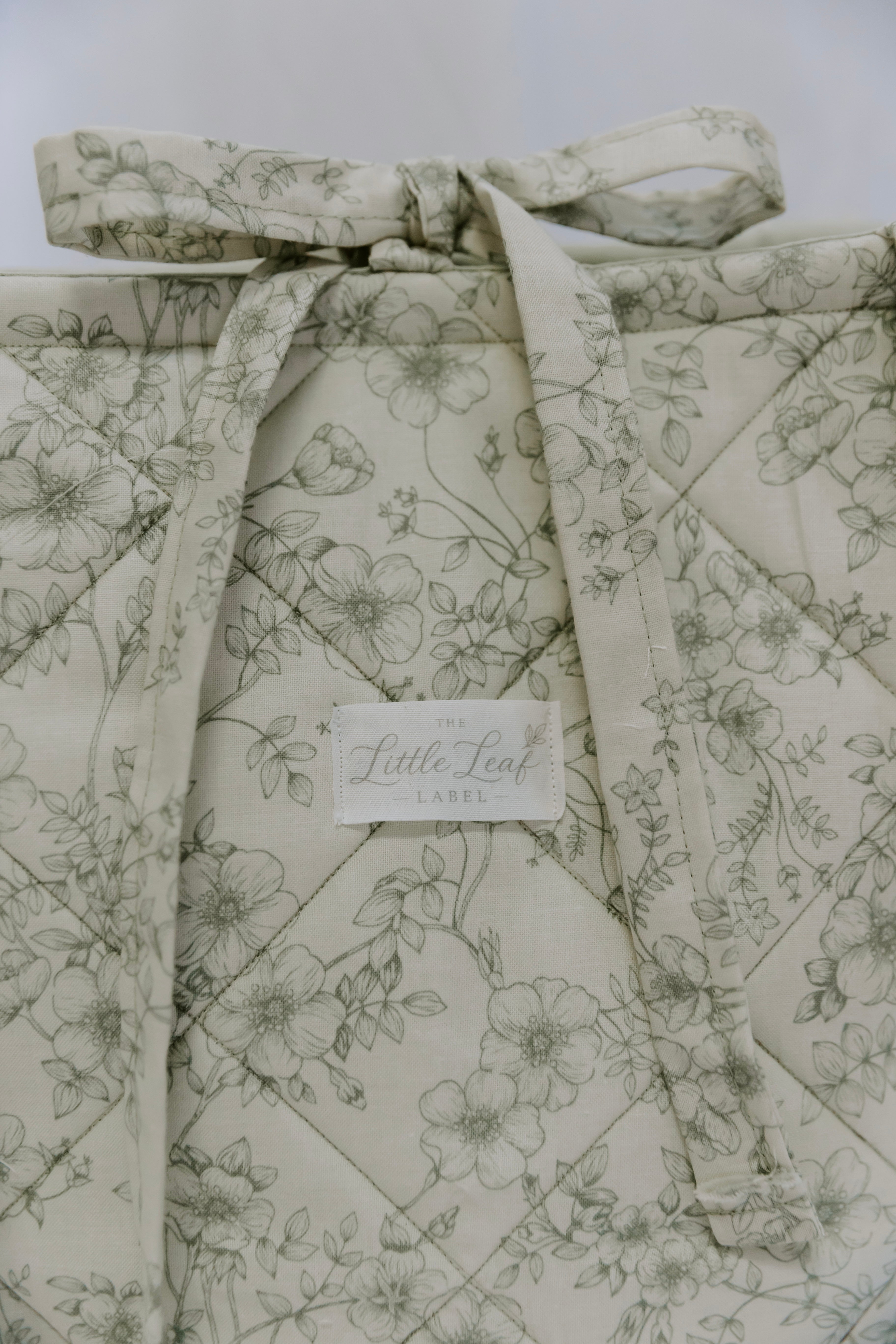 Sage Wildflower Market Tote