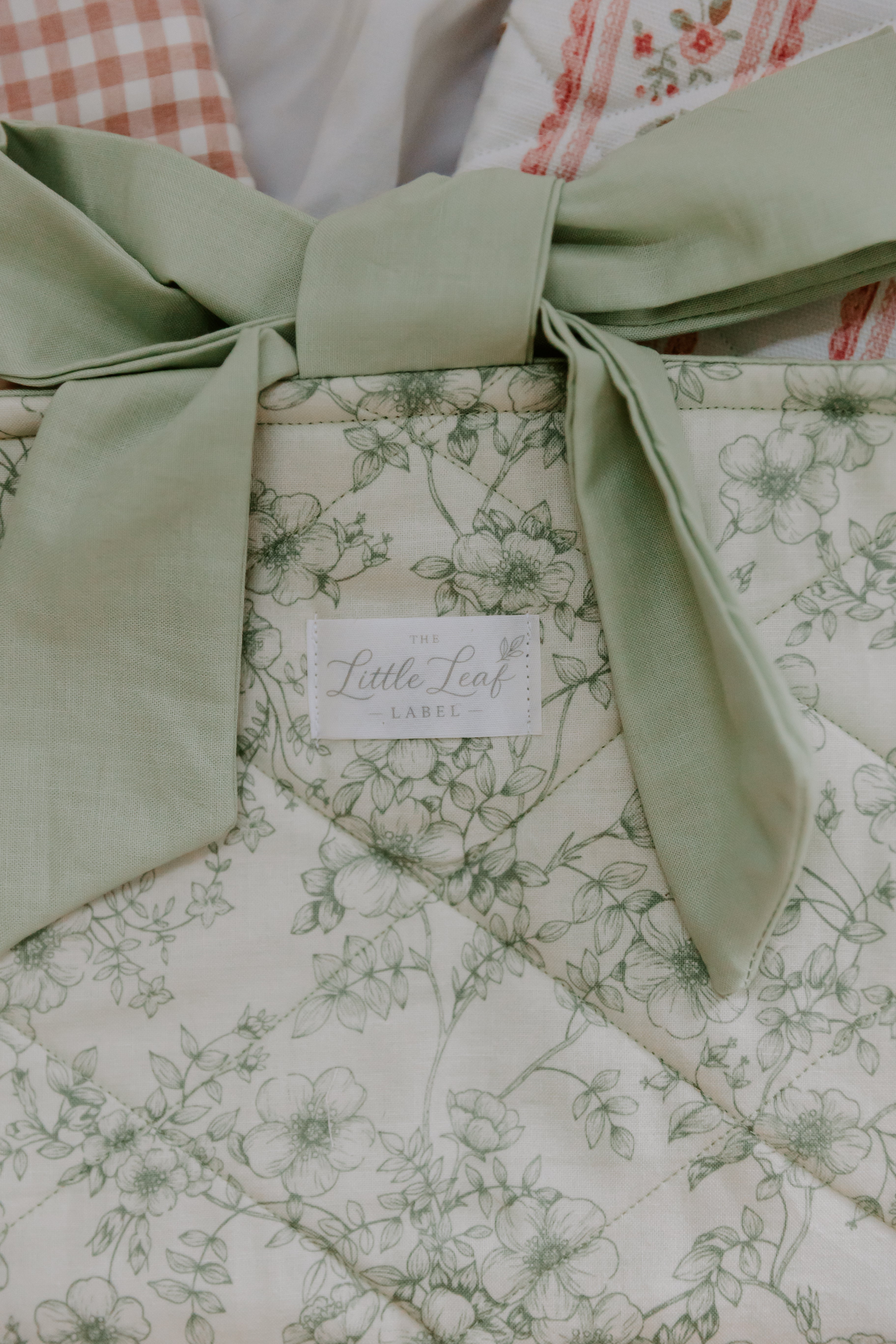 Sage Wildflower Book Sleeve