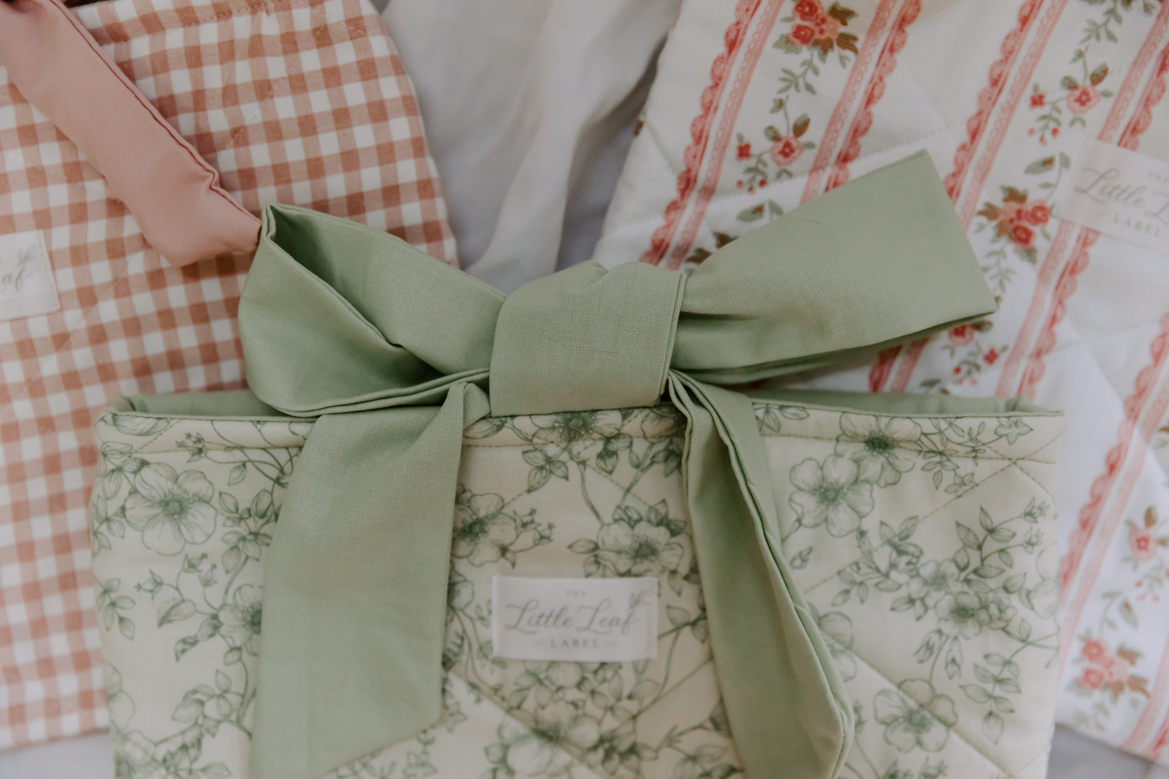 Sage Wildflower Book Sleeve
