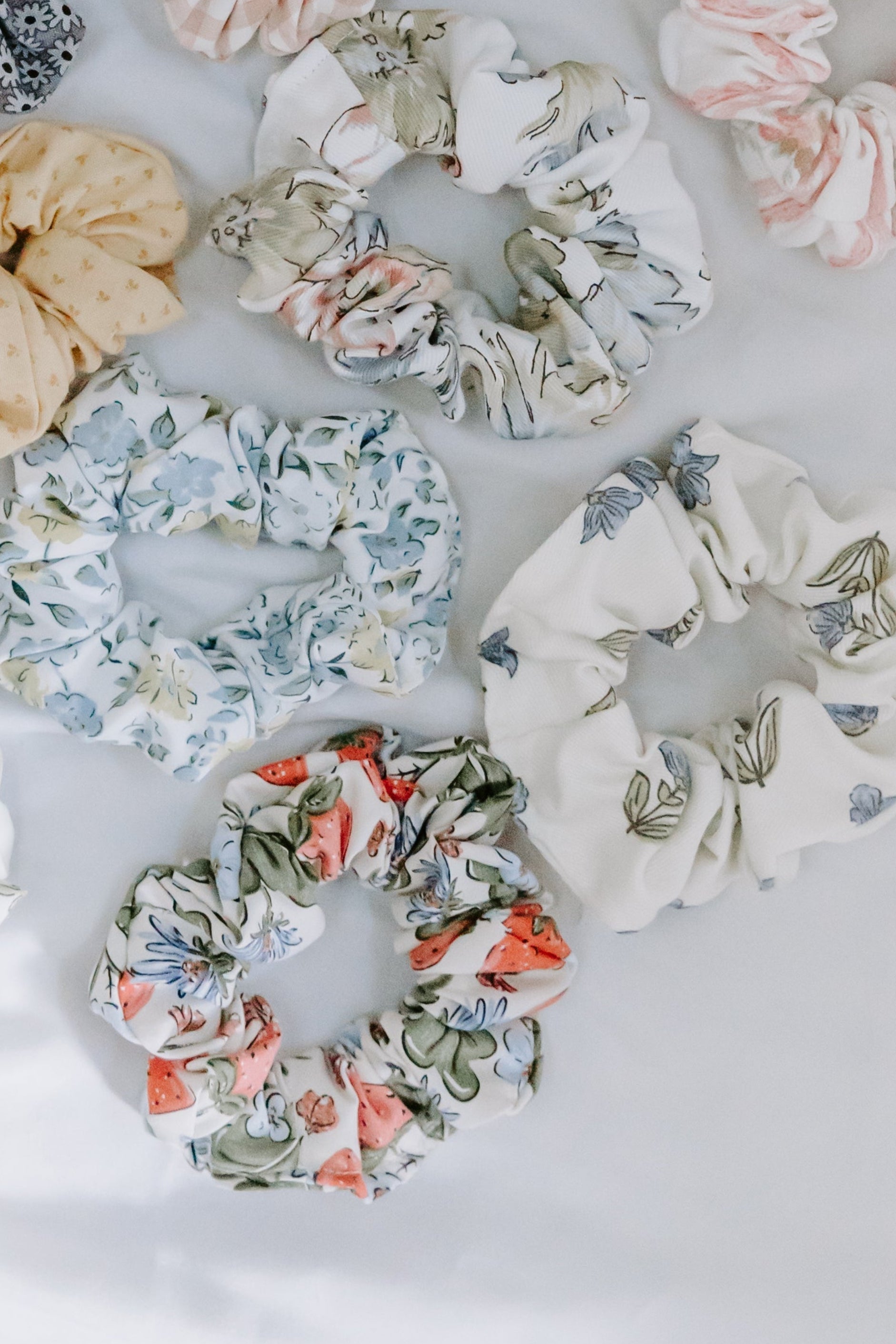 Strawberry Fields Scrunchie