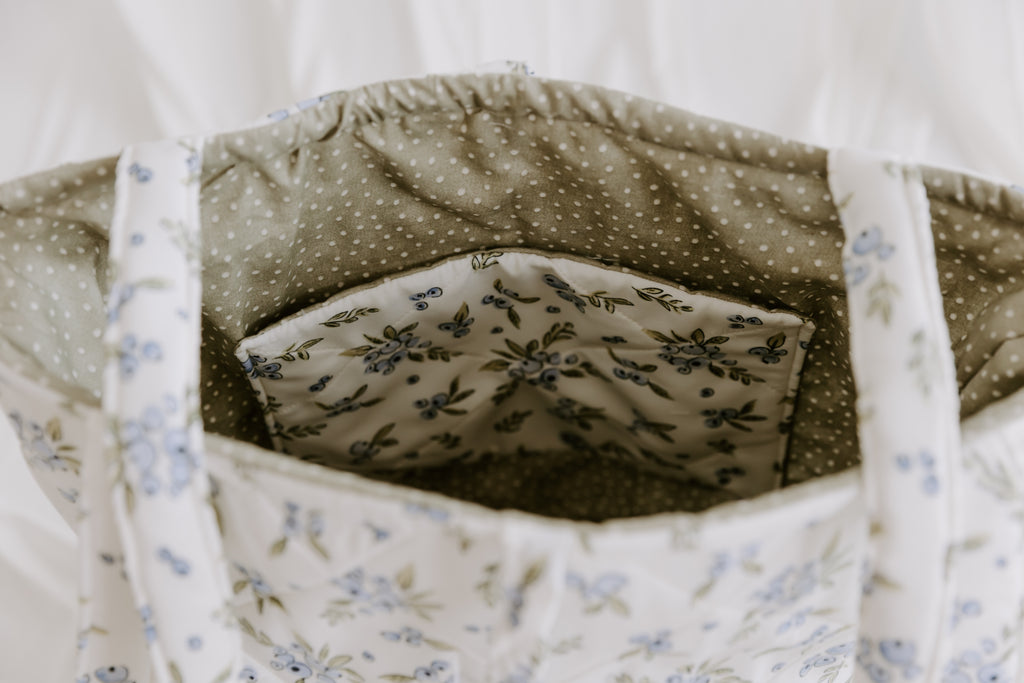 Blueberry Market Tote