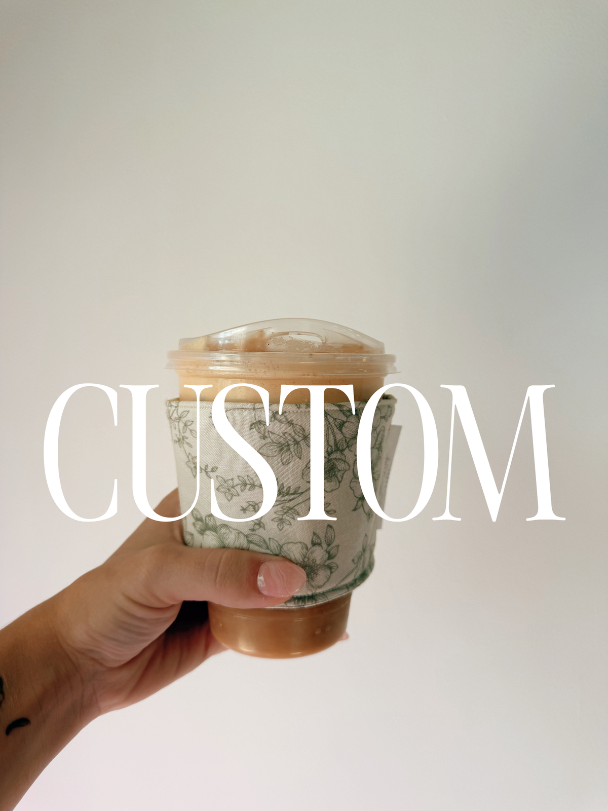 * Custom Coffee Sleeve